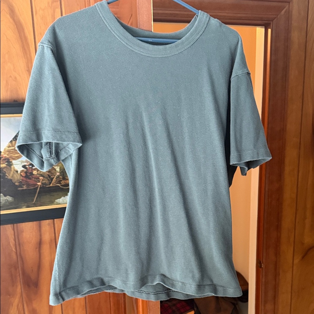 Buck Mason Slate Gray Short Sleeve Tee